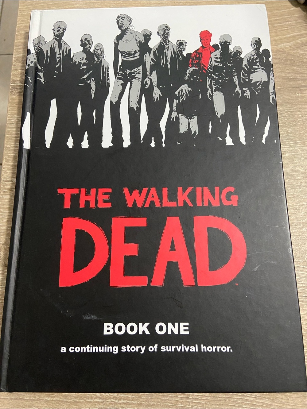 The Walking Dead Book One 1 Hardcover Image Graphic Novel Comic Book Kirkman